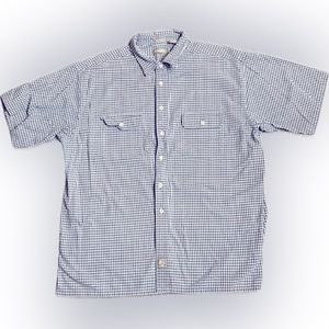 Khakis by Arrow Button Down Shirt Men’s Size 2XL Big Shirt Gingham Checkered